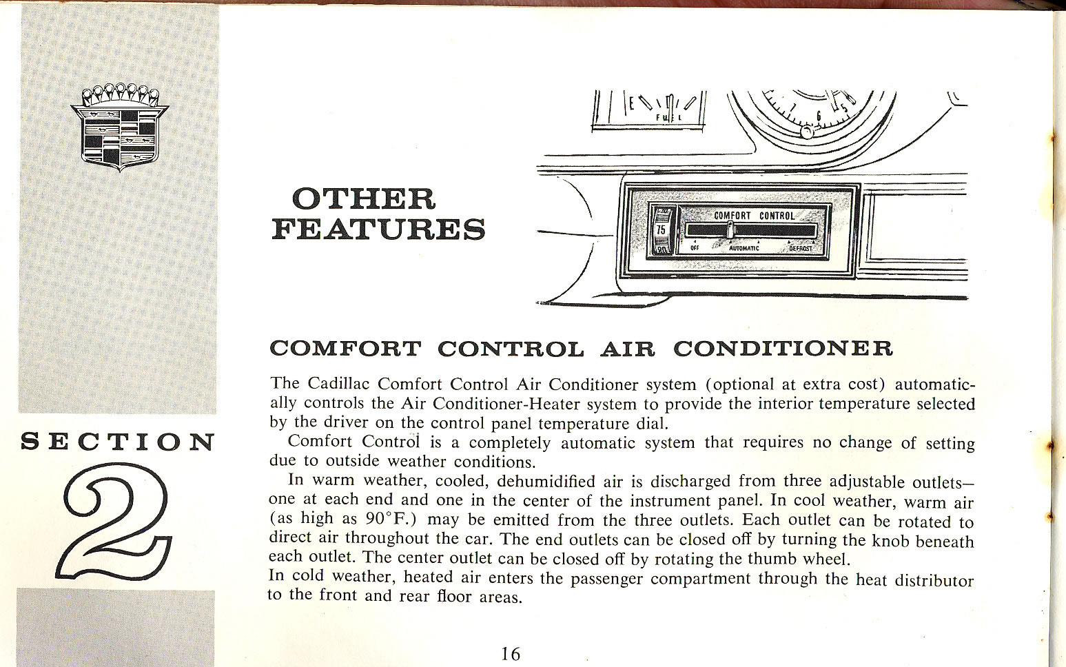 1965 Cadillac Owners Manual Page 26